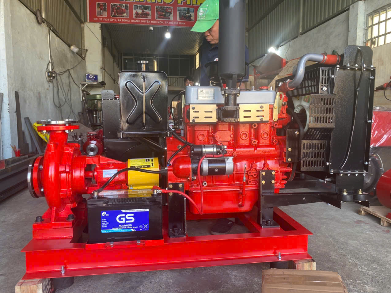 Máy bơm Diesel 40hp